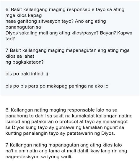 maging responsable|Bakit kailangang maging responsable sa mga bagay na iyong .